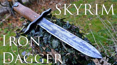 Dagger Making Skyrim Forging A Real Iron Dagger Mad Doovi