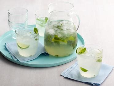 The mojito might be the perfect cocktail. Mojito Limeade Recipe | Bobby Flay | Food Network
