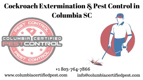 Columbia Certified Pest Control Offers Cockroach Extermination For Your Home In Columbia Or