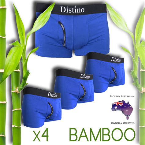 Mens Underwear Men S Bamboo Boxer Briefs Trunks Jocks S M L Xl Xxl Ebay