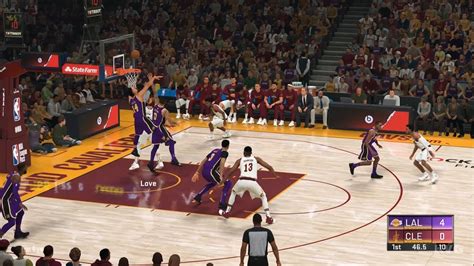 Nba 2k20 Cleveland Cavaliers Vs Los Angeles Lakers Gameplay Ps4 Hd