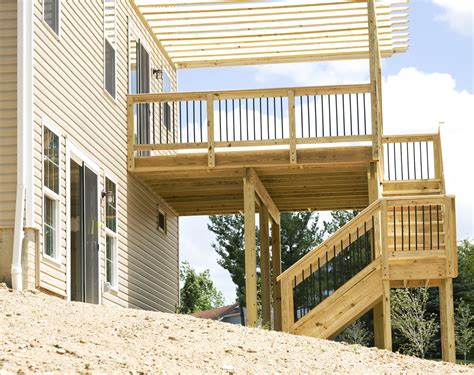 Two Story Covered Deck