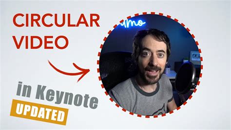 Create A Circular Video In Keynote Tutorial Youtube