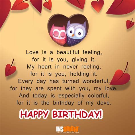 All the verses in the world look unsatisfactory to explain the love. Romantic Happy Birthday Poems For Husband From Wife ...