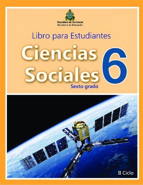 Guía del Docente Ciencias Sociales 6 Grado Honduras