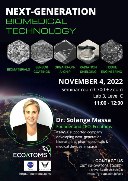 Fireside Chat With Solange Massa Founder And Ceo Of Ecoatoms Oist Groups