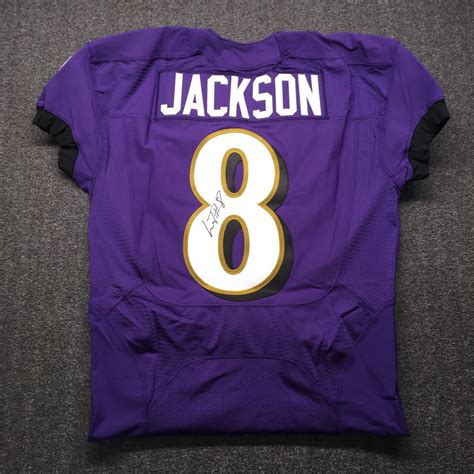 NFL Auction | NFL - Ravens Lamar Jackson Signed Jersey Size 44