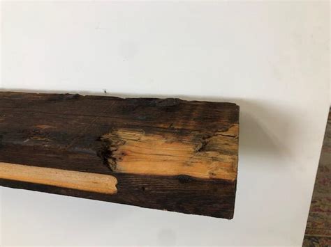 60 Reclaimed Barn Wood Fireplace Mantel Shelf 4x8 Modern Timber Craft