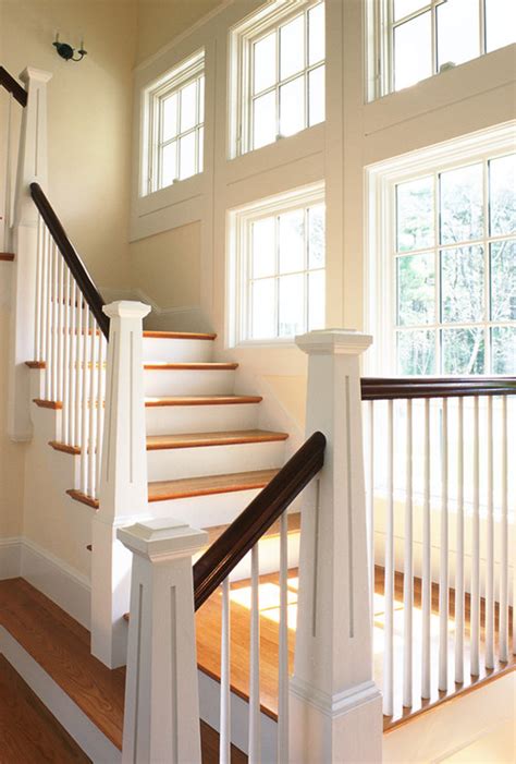 Like The Use Of Colour Dark Rail White Spindles And