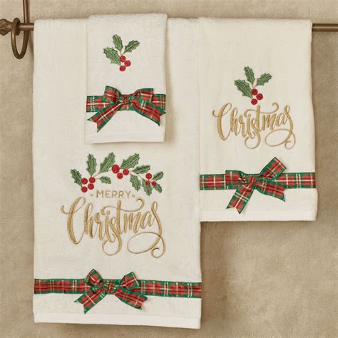 Christmas Bathroom Towel Sets The Bathroom Idea