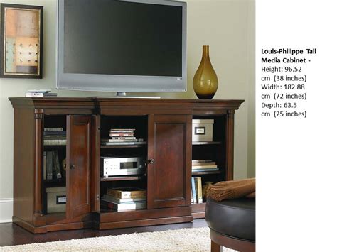 Tall corner drinks cabinet/dresser refurbished light grey. Louis Philippe Tall Media Cabinet | Costa Rican Furniture