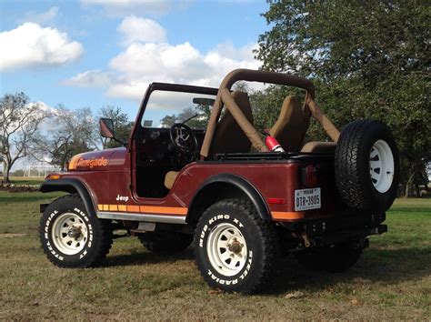Classic 1980 Jeep Cj5 Renegade Factory V8 With 4 Speed Trans Classic