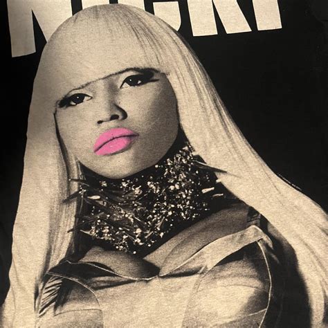 Vintage Y2k Nicki Minaj Full Front Print Graphic Depop