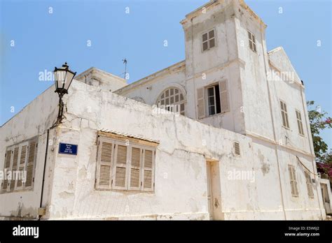 Presidential Palace Goree Island Unesco Site Off Dakar Senegal Stock