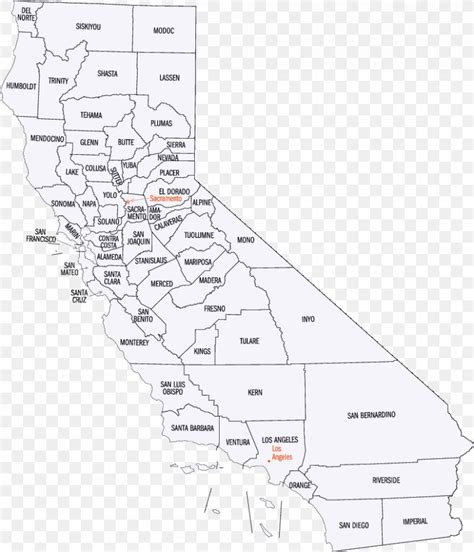 Northern California Vs Southern California Map Map