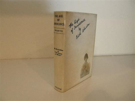 The Age Of Innocence By Wharton Edith Fine Hardcover 1920 1st
