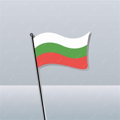 Premium Vector Illustration Of Bulgaria Flag Template