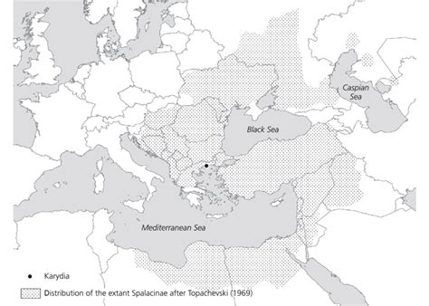 Physical Map Of Europe And Northern Africa