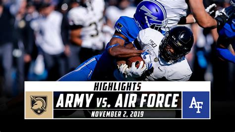 Army Vs Air Force Football Highlights 2019 Stadium