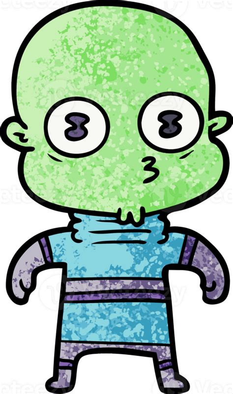 Cartoon Weird Bald Spaceman Drawing 46953621 Png