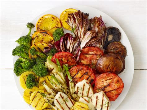 Grilled Vegetarian Dishes Food Network Grilling And