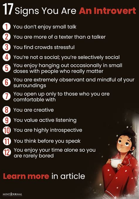 17 Signs You Are An Introvert