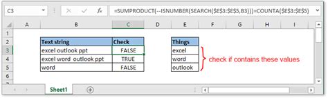 Excel Formula Check If Cell Contains All Of Many Things