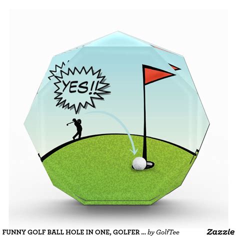 Funny Golf Ball Hole In One Golfer T Golf Humor