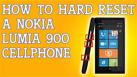 How To Hard Reset A Nokia Lumia 900 Forgot Password Youtube