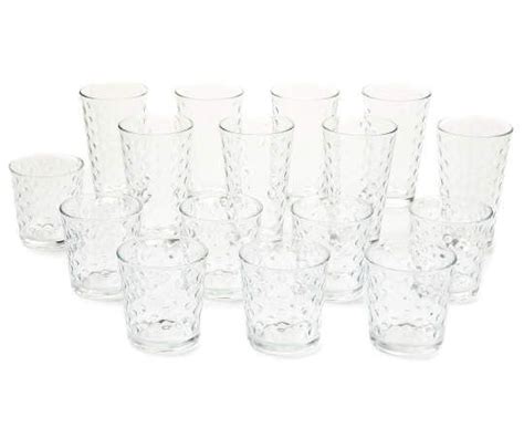 16pc Awa Bev Set Big Lots Libbey Awa Drinkware Glass Vase Piecings