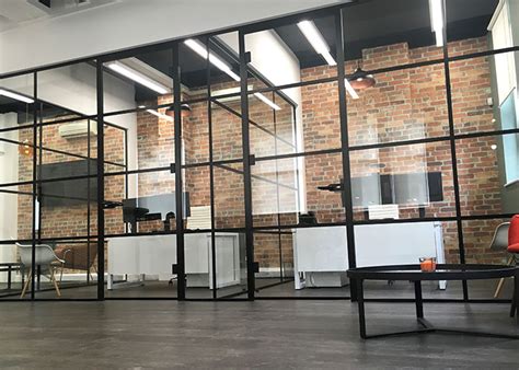 Frameless Glass Partitioning Office Partitions UK