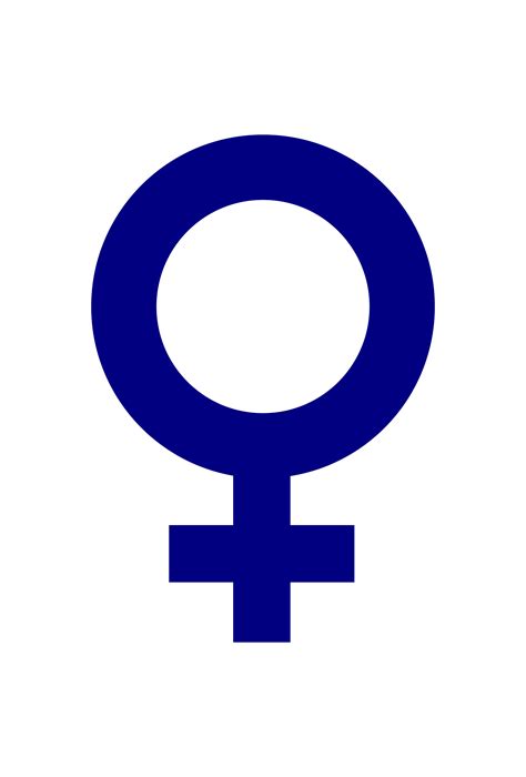 Clipart Female Gender Symbol