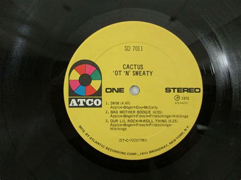 'ot 'n' sweaty is the fourth album by the american rock band cactus. Roots Vinyl Guide