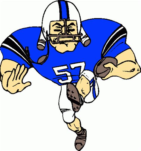 Mean Football Player Clipart Free Clipart Images 7 Clipartix
