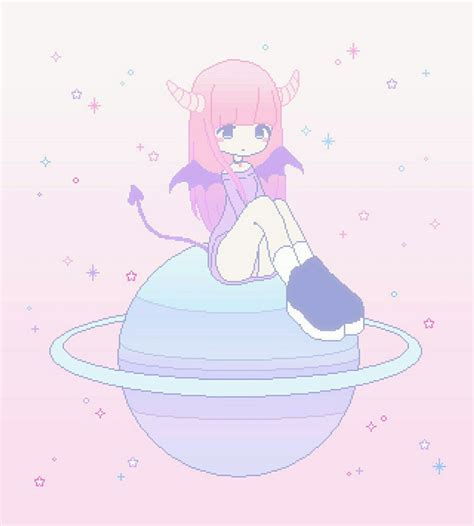 Demon Kawaii Tumblr In 2019 Pastel Goth Art Anime Art Kawaii Art