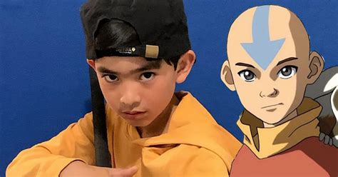 Nickalive Avatar The Last Airbender Live Action Star Channels Aang
