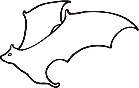 Outline For A Bat Clipart 20 Free Cliparts Download Images On