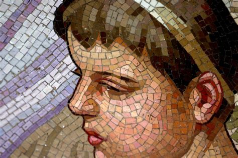 Mosaic Mosaic Faces Pinterest