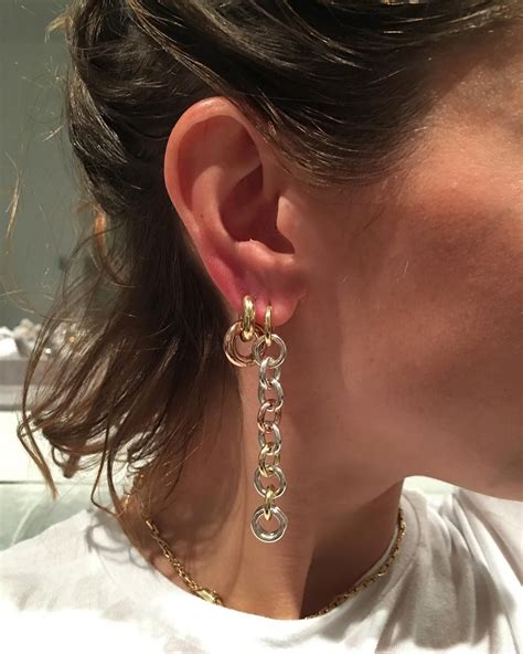 Spinellikilcollin In Bu Instagram Foto Raf N G R Be Enme Chain Earrings Ear Cuff Jewelry