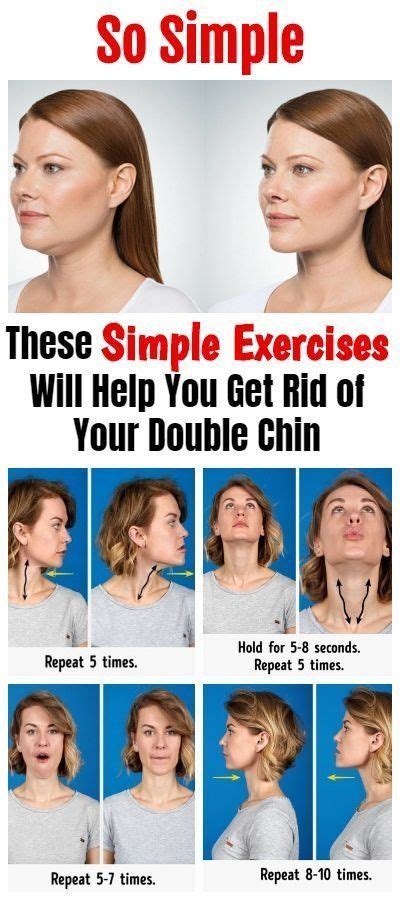 How To Get Rid Of Double Chin How Remove Double Chin Exercise