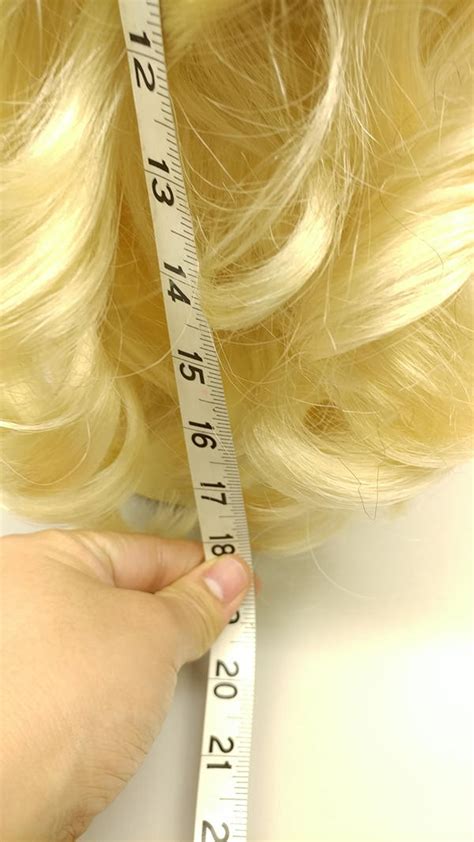 Light Blonde Beehive Costume Wig 22 143 Wvbeehive 613 Etsy