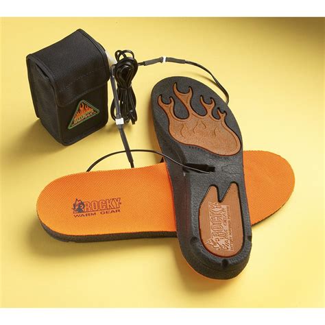 Rocky® Heated Insoles 119741 Boot And Shoe Insoles At Sportsmans Guide