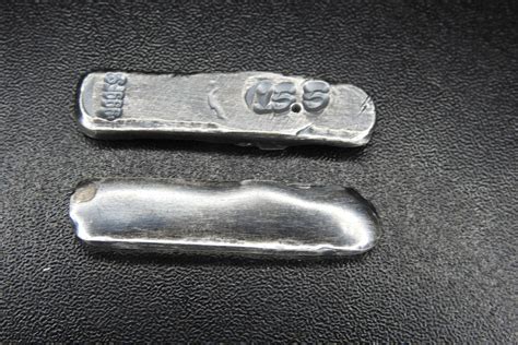 Two 12oz Antique Silver Bars 31grams Etsy