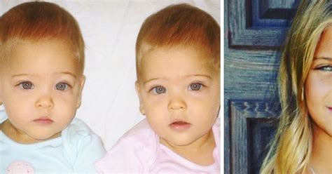Leah y Ava las dos gemelas idénticas que se han convertido en las hermanas más guapas del mundo