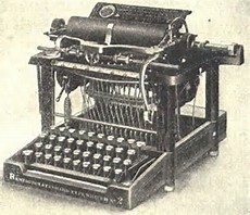 Image result for Christopher Latham Sholes "Type-Writer."