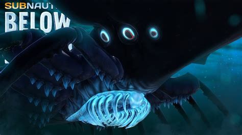 Subnautica Below Zero Shadow Leviathan Kill Animation Canvas Syrop