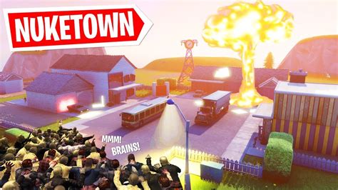 This map has been explained previously. Code Map Nuketown Zombie Fortnite