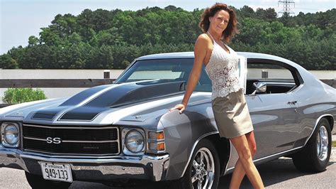 Girls And Muscle Cars Wallpapers Images Inside