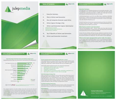 Maybe you would like to learn more about one of these? New MS Word Template Design For a White Paper- Julep Media ...