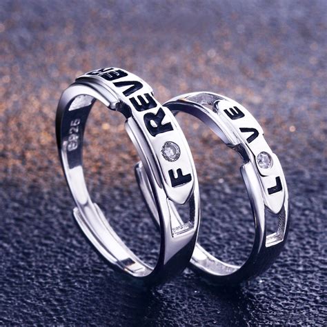 For the couple with a serious case of wanderlust, a unique wedding gift to help them track their adventures together. Couple Wedding Rings Wholesale Promise Rings For Him And ...